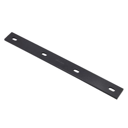 Hampton Hampton 1/4 in. H X 1.5 in. W X 16 in. L Black Steel Mending Plate 02-3411-555